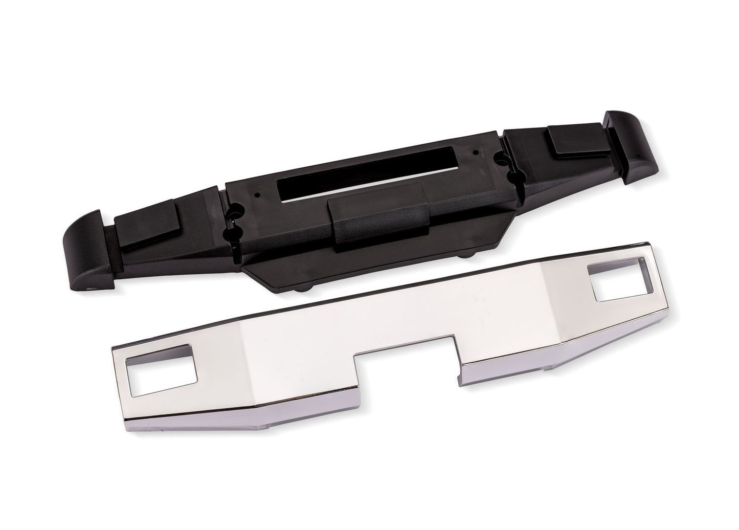 X-Truck BIGFOOT #8 4X4 Chrome Front Bumper w/ Support