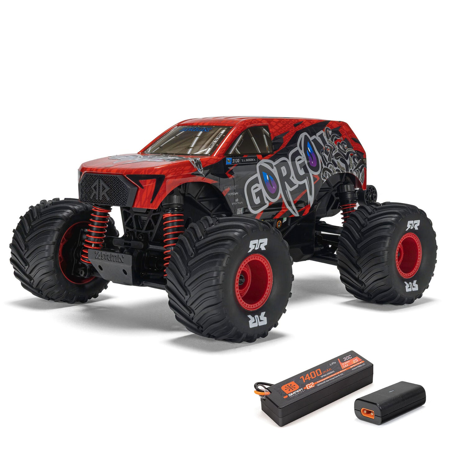 1/16 GORGON GROM 4X4 RTR Brushed Monster Truck (Battery & Charger Included)