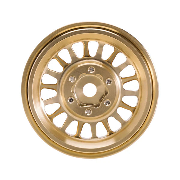 INJORA 1.0 Plus Brass Beadlock Wheels