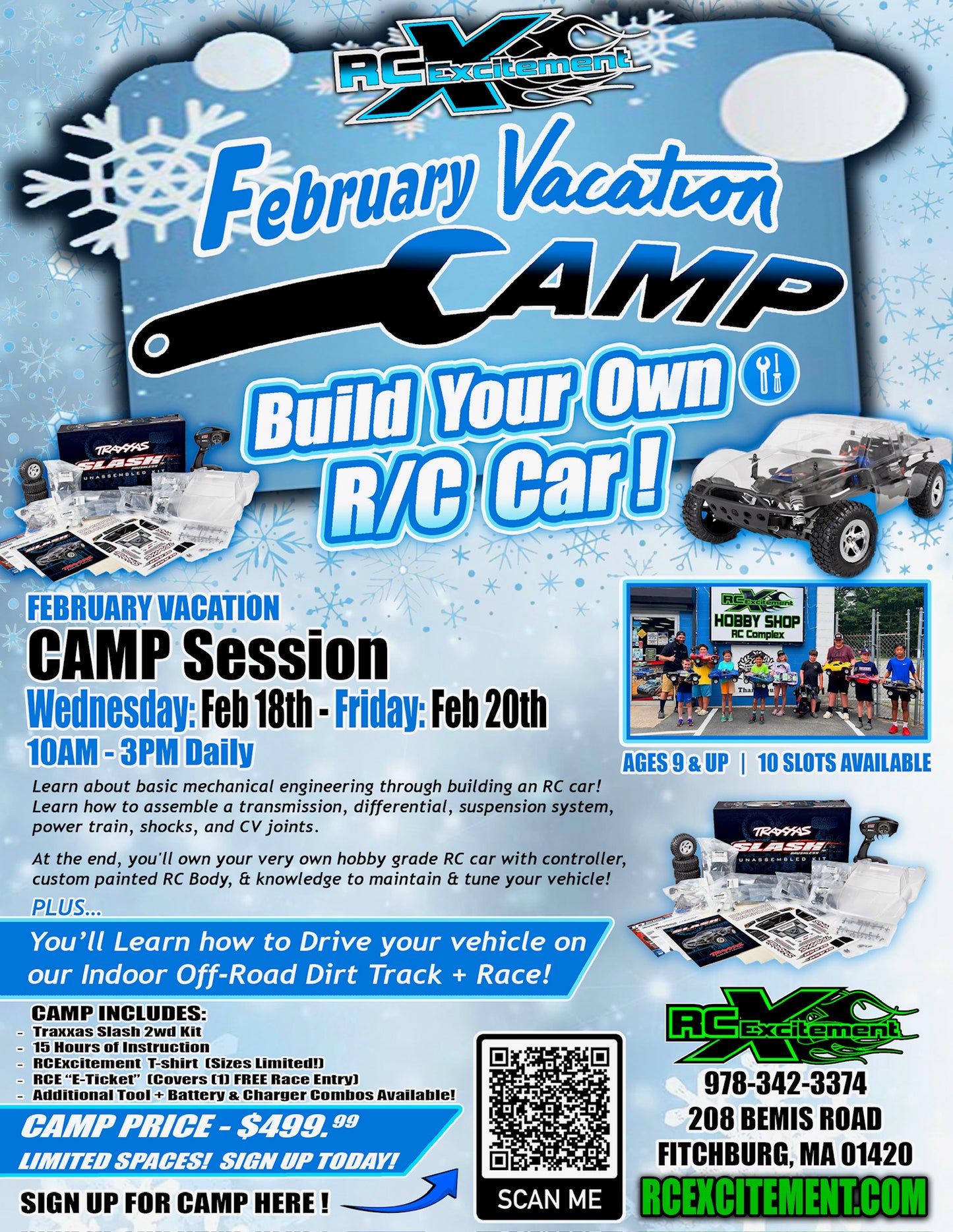 2026 February Vacation Camp Registration