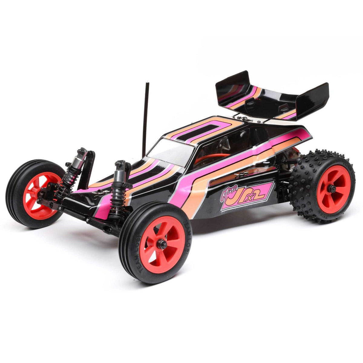 Losi 1/16 Mini JRX2 2S 2WD RTR Brushed Buggy Black - LOS01020T3