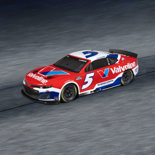 NASCAR RC Race Car Kyle Larson No. 5 2025 Valvoline Chevrolet ZL1 2S AWD RTR Brushed On-Road (Battery & Charger Included), Red