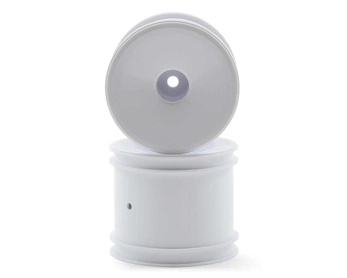 Team Associated 12mm Hex Stadium Truck Dish Wheel (2) (White)