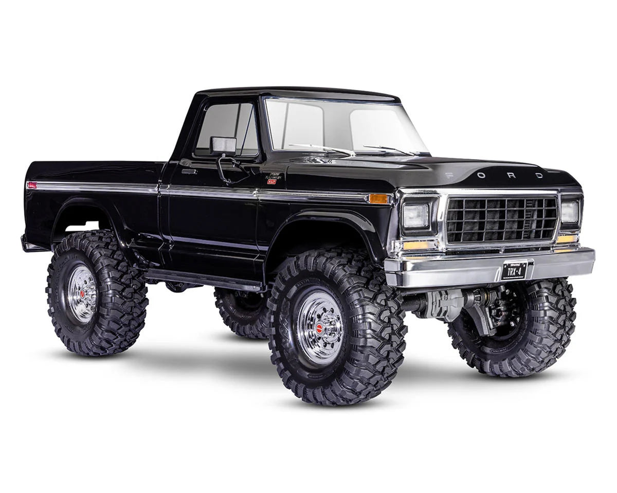 Traxxas TRX-4 1/10 4WD RTR Scale & Trail Rock Crawler with Ford F-150 Truck Body in Black