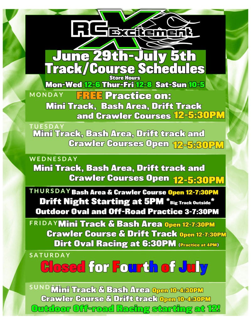 June 29th-July 5th