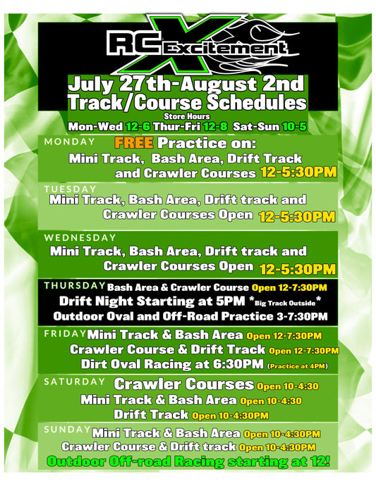 July 27th - August 2nd
