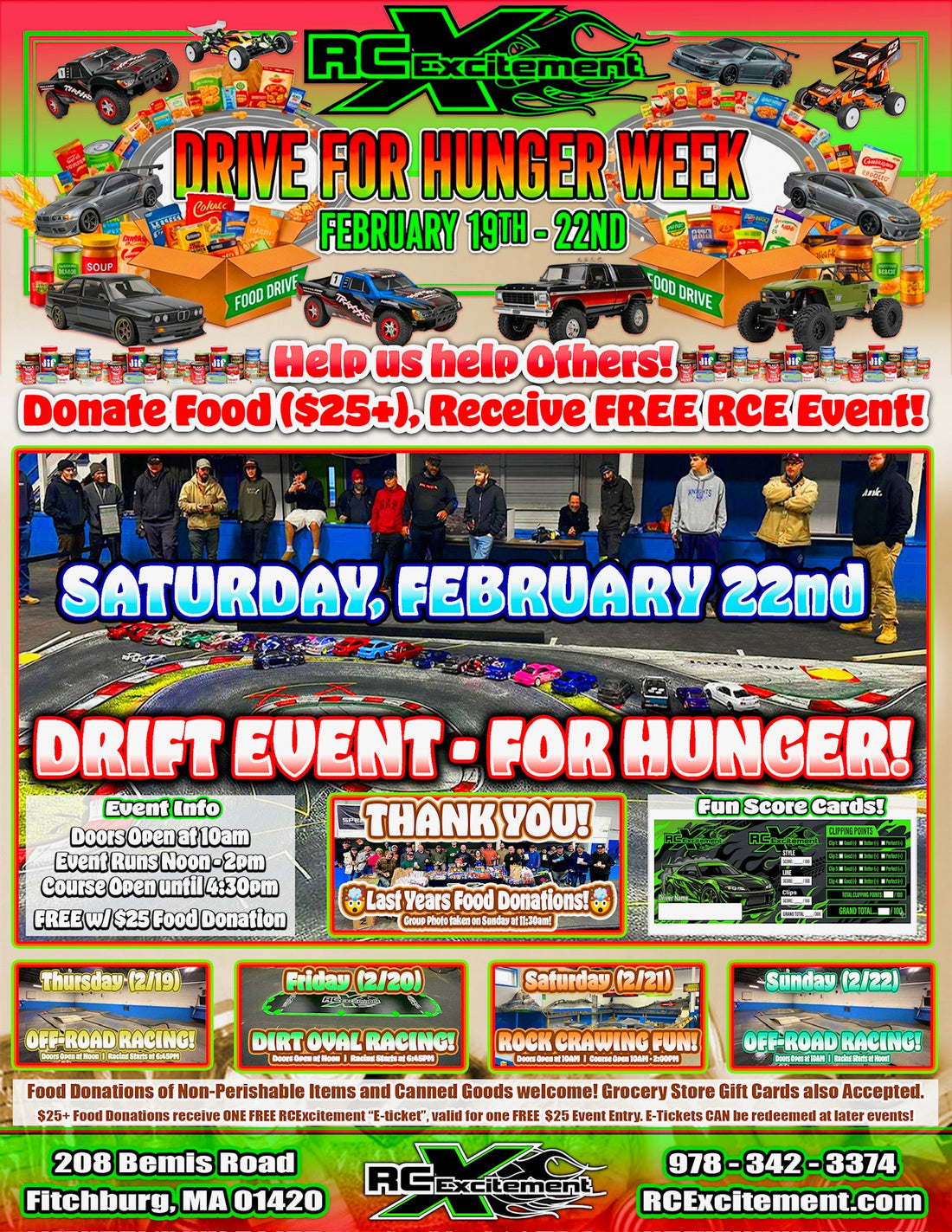 Drift For Hunger