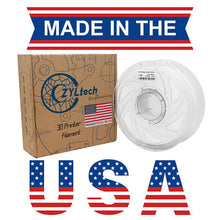 White PETG 3D Printer Filament 1.75mm 1 kg 2.2 lbs