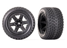 Traxxas RXT 2.8" Black Wheels & Gravix Tires (2)
