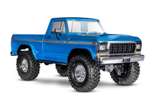 Traxxas TRX-4 1/10 4WD RTR Scale & Trail Rock Crawler with Ford F-150 Truck Body in Blue