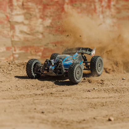 ARRMA Typhon Grom BLX red/black studio shot