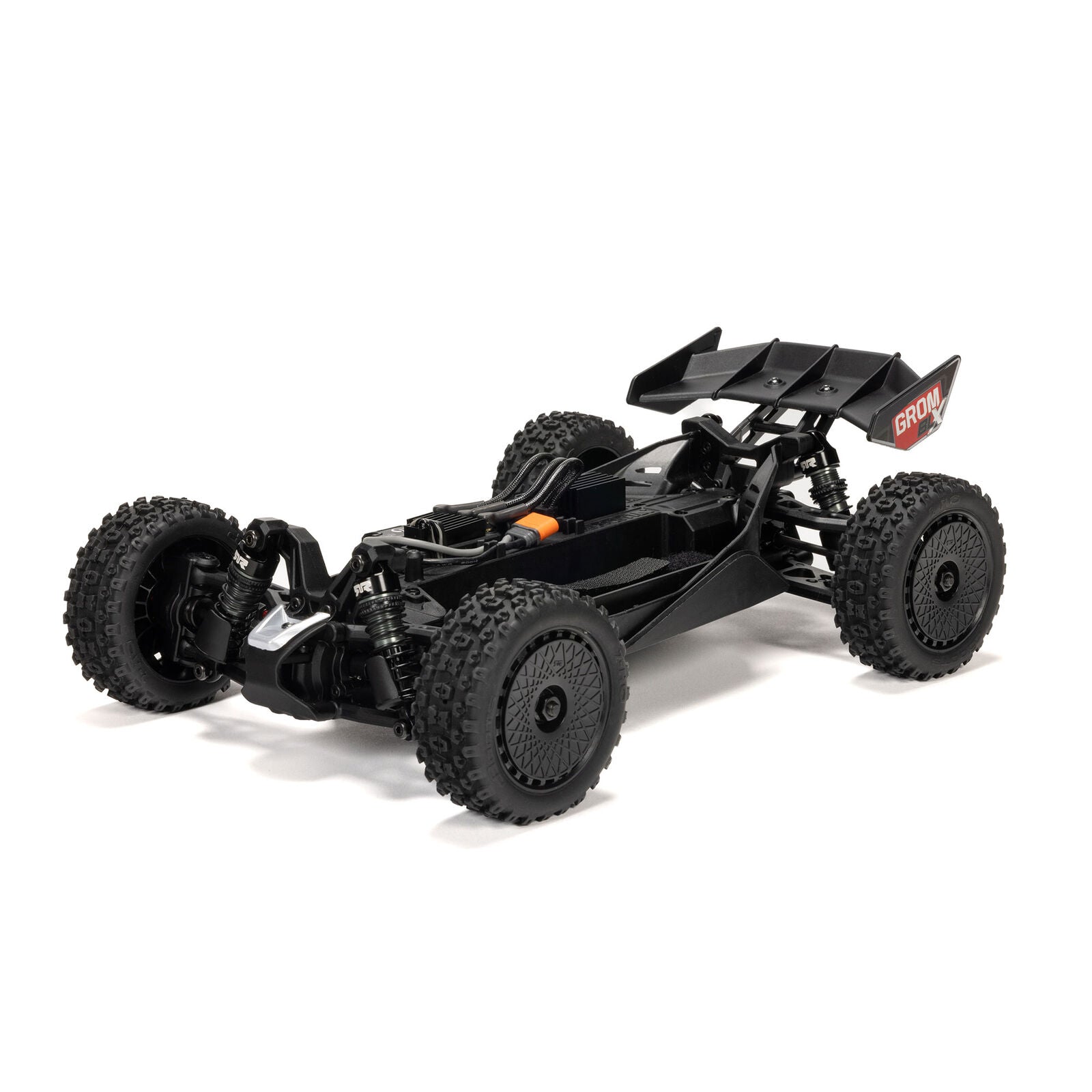ARRMA TYPHON GROM 223S BLX – outdoor action shot on dirt