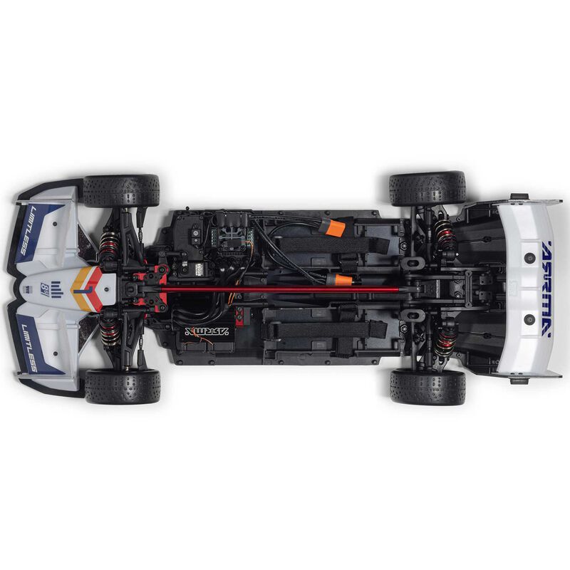 Arrma Limitless 120 8S BLX 4WD RTR Electric Brushless Street Speed (Red/Black) w/DX3 Radio, Smart ESC & AVC