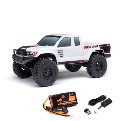 SCX24 Base Camp 4X4 RTR Brushed Rock Crawler (Battery & Charger Included)