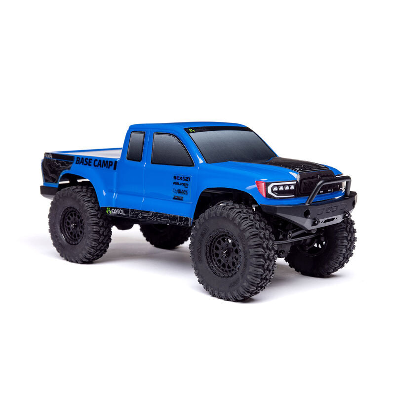SCX24 Base Camp 4X4 RTR Brushed Rock Crawler (Battery & Charger Included)