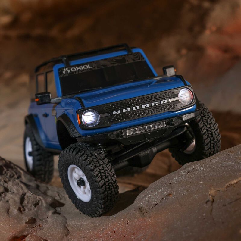 SCX30 Ford Bronco 4X4 RTR Brushed Rock Crawler (Battery & Charger Included)
