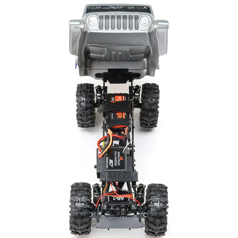 Axial SCX24 Summit Racing Jeep Gladiator 1/24 4X4 Rock Crawler RTR - Gray