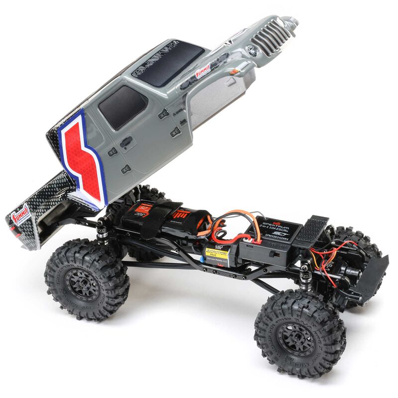 Axial SCX24 Summit Racing Jeep Gladiator 1/24 4X4 Rock Crawler RTR - Gray