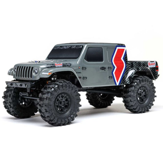 Axial SCX24 Summit Racing Jeep Gladiator 1/24 4X4 Rock Crawler RTR - Gray