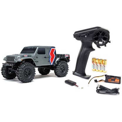 Axial SCX24 Summit Racing Jeep Gladiator 1/24 4X4 Rock Crawler RTR - Gray