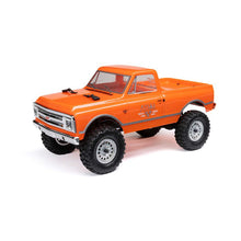 SCX24 1967 Chevrolet C10 4X4 RTR Brushed Rock Crawler (Battery & Charger Included), Orange