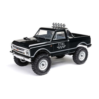 1/24 SCX24 1967 Chevrolet C10 4X4 RTR Brushed Rock Crawler (Battery & Charger Included), Orange