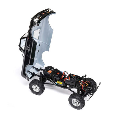 1/24 SCX24 1967 Chevrolet C10 4X4 RTR Brushed Rock Crawler (Battery & Charger Included), Orange