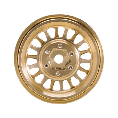 INJORA 1.0 Plus Brass Beadlock Wheels