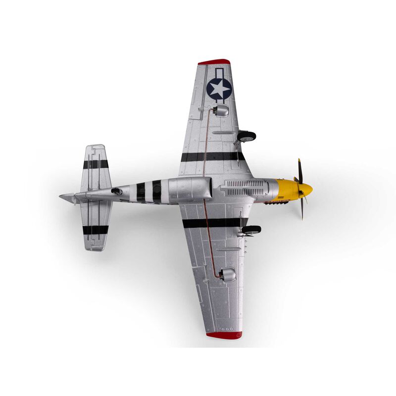 UMX P-51D Mustang "Detroit Miss" BNF Basic with AS3X and SAFE Select