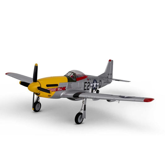 UMX P-51D Mustang "Detroit Miss" BNF Basic with AS3X and SAFE Select