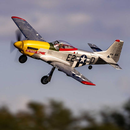 UMX P-51D Mustang "Detroit Miss" BNF Basic with AS3X and SAFE Select