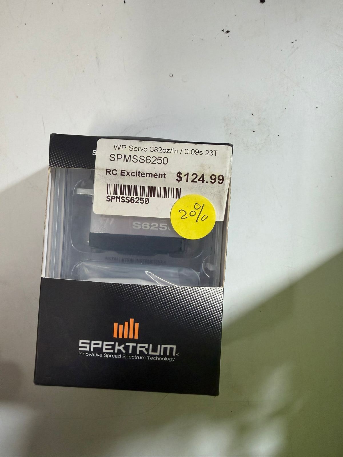 Spektrum S6250 Standard Digital HV High Torque Metal Gear Waterproof Surface Servo
