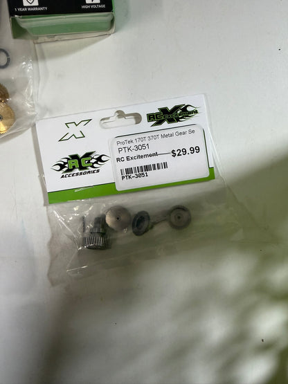 Protek 170t 370t Metal Gear Servo Rebuild Kit