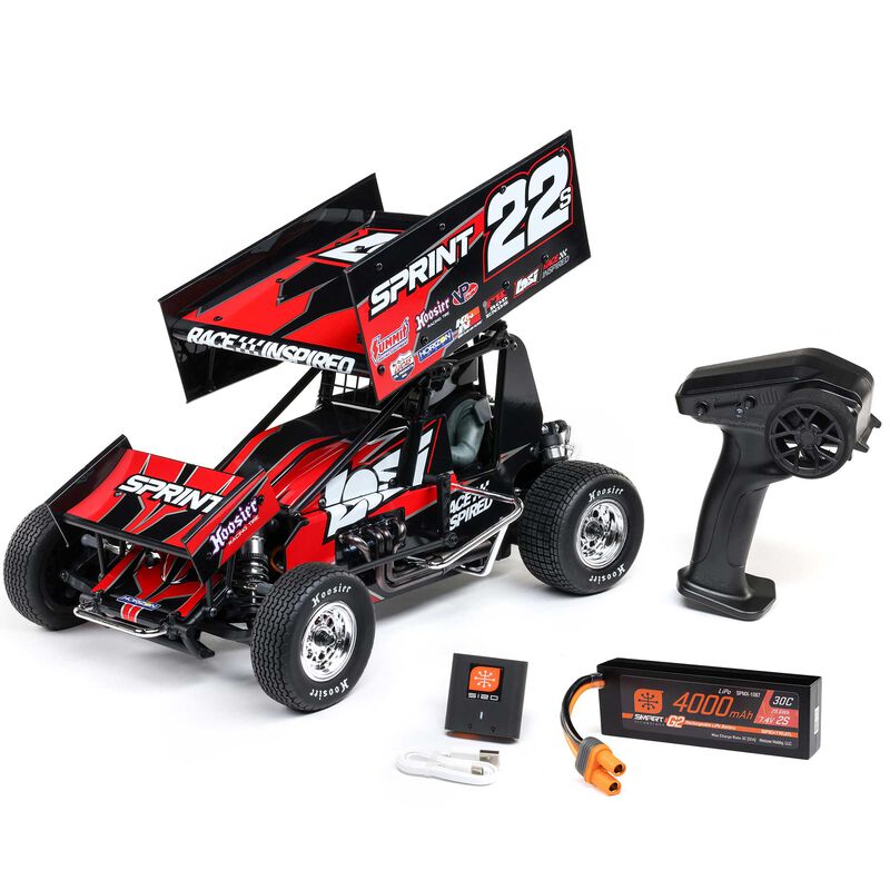 22S Sprint 2WD Brushless RTR (Battery & Charger Included), Red