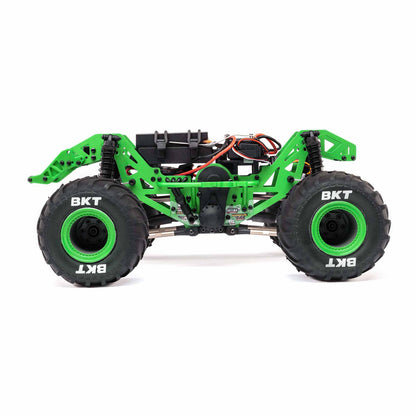 Mini LMT Grave Digger 2S 4X4 RTR Brushed Monster Truck (Battery & Charger Included), Green