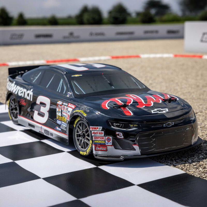 NASCAR RC Racecar RCR No. 3 GM Goodwrench Chevrolet ZL1 2S AWD RTR Brushed On-Road (Battery & Charger Included), Black