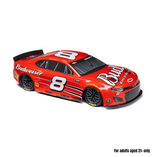NASCAR RC Racecar Dale Earnhardt Jr. No. 8 Budweiser Chevrolet ZL1 2S AWD RTR Brushed On-Road (Battery & Charger Included), Red
