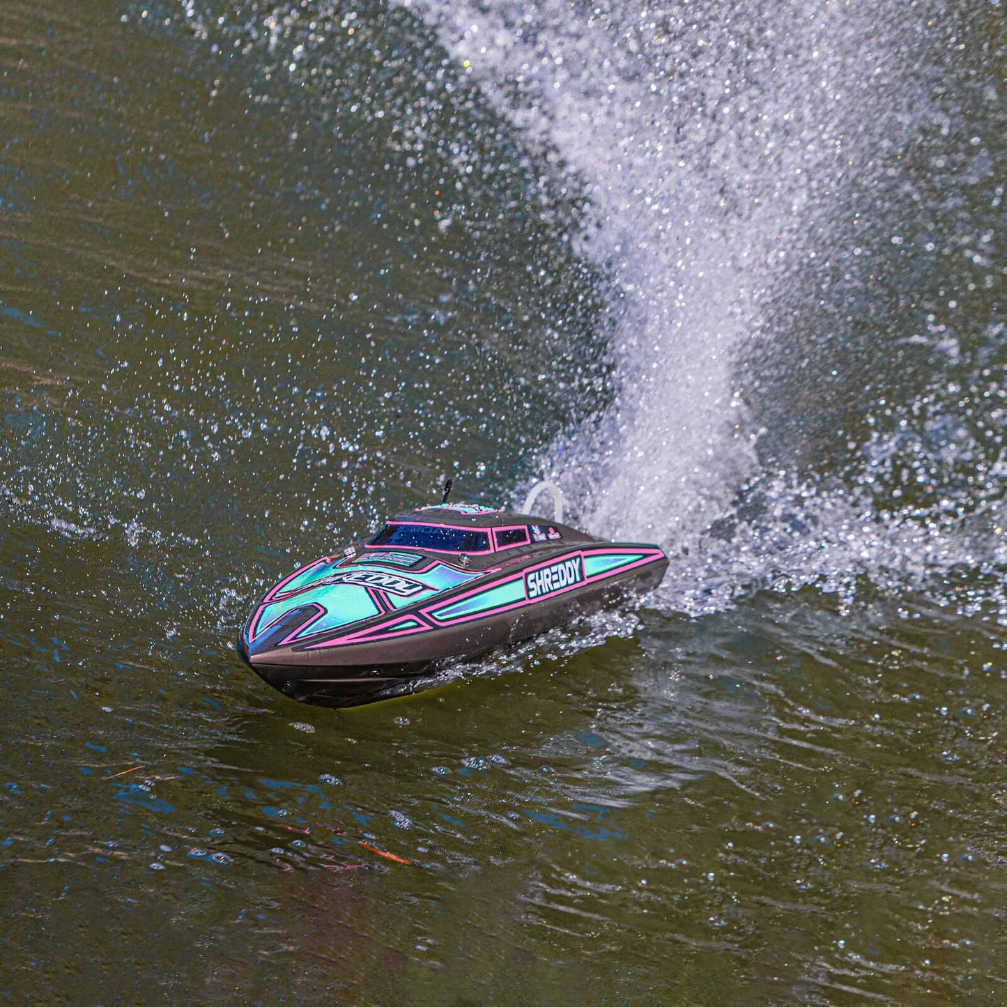 Pro Boat Recoil 2 V2 26" Self-Righting Brushless Deep-V RTR, Shreddy