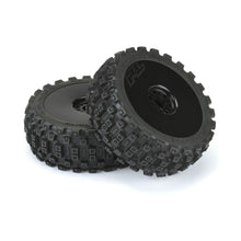 Pro-Line Badlands MX Pre-Mounted 1/8 Buggy Tires (Black) (2) (M2) w/Mach 10 Wheel
