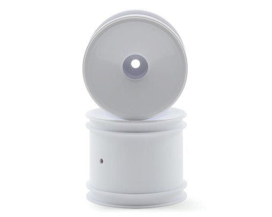 Team Associated 12mm Hex Stadium Truck Dish Wheel (2) (White)