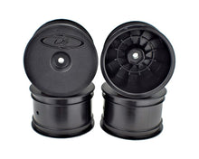 DE Racing Speedline 2.2 1/10 Buggy Rear Wheels (4) (B6/B74/22/22-4) (Black) w/12mm Hex