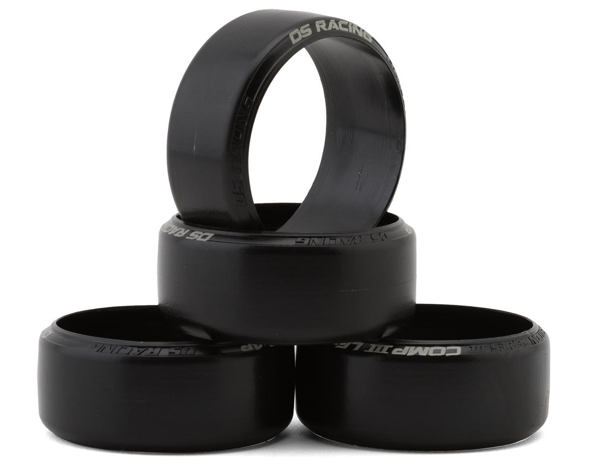 DS Racing Competition III Slick Drift Tires (4) (LF-4P)