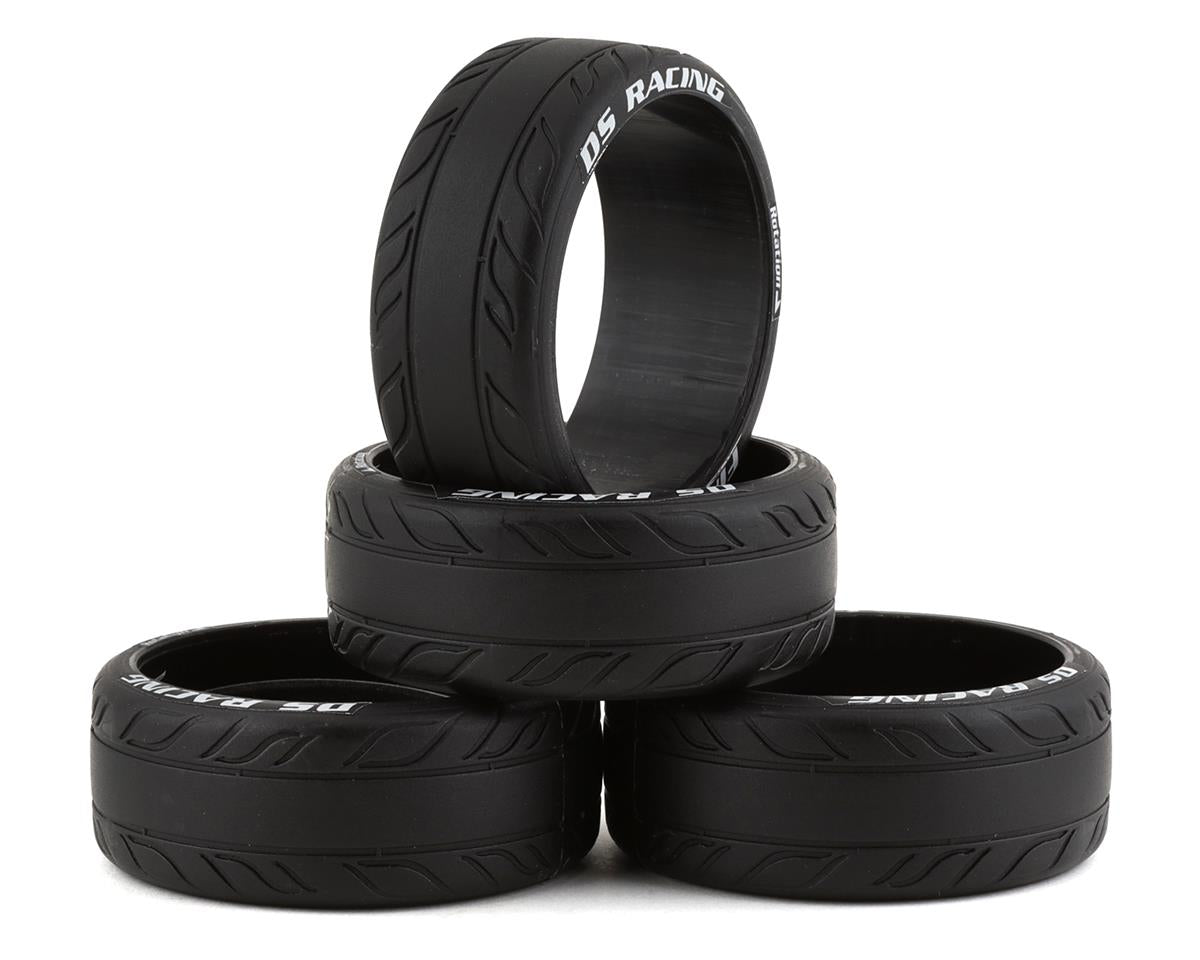DS Racing Finix Friction HF Treaded Drift Tires (4) (HF-4)