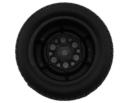 Losi 22S Sprint Rear Pre-Mounted Hoosier Tires (Chrome) (2) (Hard)