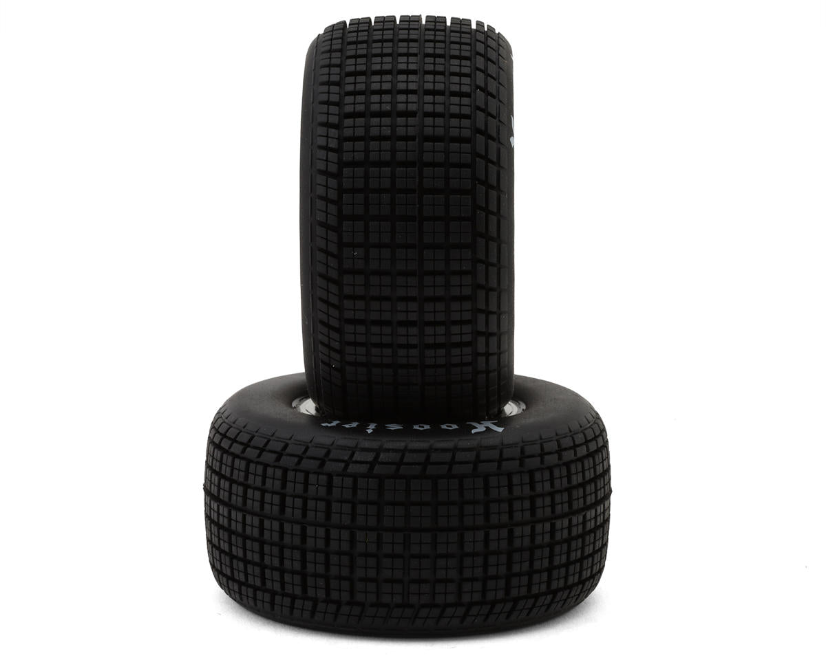 Losi 22S Sprint Rear Pre-Mounted Hoosier Tires (Chrome) (2) (Hard)