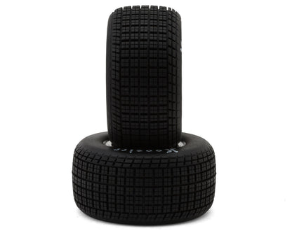 Losi 22S Sprint Rear Pre-Mounted Hoosier Tires (Chrome) (2) (Hard)