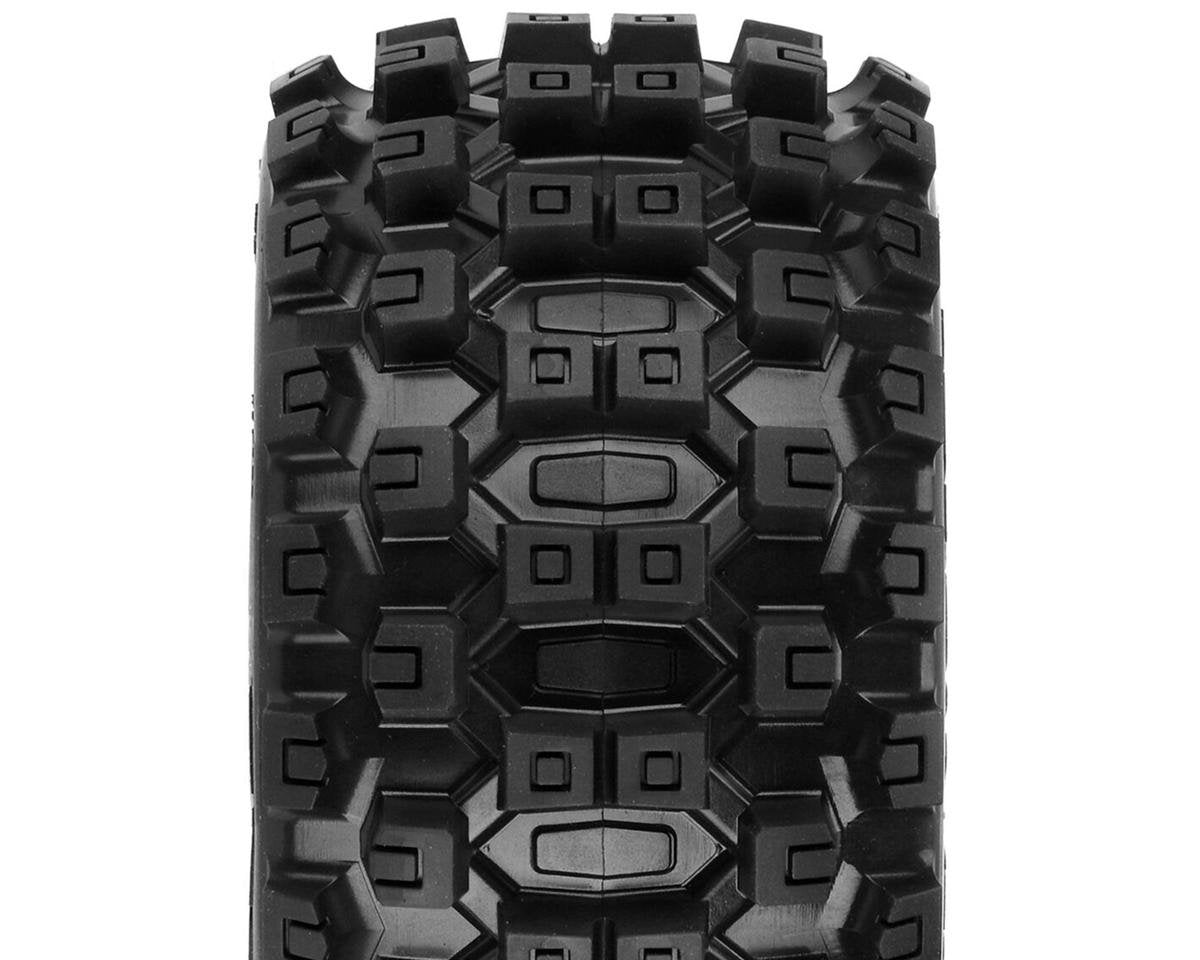 Pro-Line Badlands MX28 2.8" Pre-Mounted Tires w/Raid 6x30 Wheels (2) (M2) (Black) w/Removable Hex