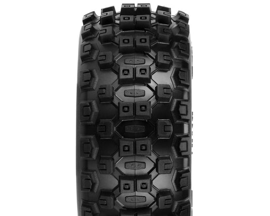 Pro-Line Badlands MX SC Tires w/Raid Wheels (Black) (2) (Electric Front) (M2) w/12mm Hex
