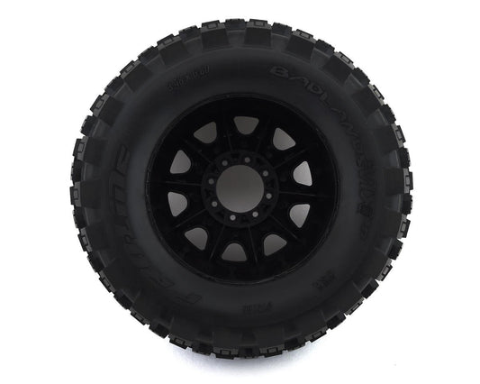 Pro-Line Badlands MX38 HP Belted 3.8" Pre-Mounted Truck Tires (2) (Black) (M2) w/Raid Wheels