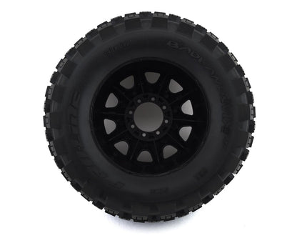 Pro-Line Badlands MX38 HP Belted 3.8" Pre-Mounted Truck Tires (2) (Black) (M2) w/Raid Wheels